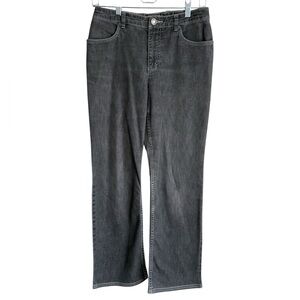 Pendleton Comfort Waist Gray Wash Straight Leg Denim Jeans Size 10 Petite